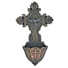 HOLY SPIRIT CROSS HOLY WATER FONT