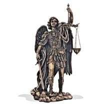 ST. MICHAEL WITH THE SCALES OF JUSTICE - 10 INCH
