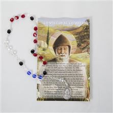 CHAPLET OF ST. CHARBEL (SHARBEL) WITH CARD