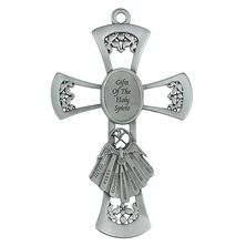 GIFTS OF THE SPIRIT - PEWTER WALL CROSS