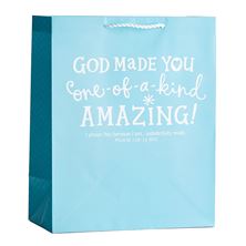 GOD MADE YOU AMAZING - BLUE GIFT BAG