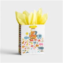 NOAH'S ARK - GIFT BAG (WITH TISSUE PAPER)