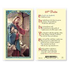 LAMINATED HOLY CARD - 23rd PSALM