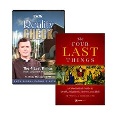 THE FOUR LAST THINGS BOOK and DVD SET