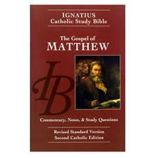 IGNATIUS STUDY BIBLE: GOSPEL OF MATTHEW