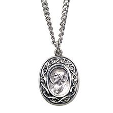 SACRED HEART SCAPULAR MEDAL (CROWN OF THORNS)