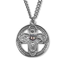 PATRIOTIC 4-WAY MEDAL