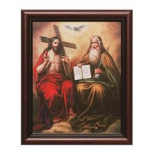 THE HOLY TRINITY FRAMED ARTWORK - 10" X 12"