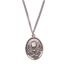 BLESSED SACRAMENT MEDAL - STERLING SILVER