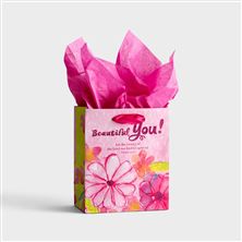 BEAUTIFUL YOU - GIFT BAG (WITH TISSUE PAPER)