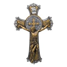 ST. BENEDICT TWO-TONE CRUCIFIX