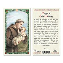 LAMINATED HOLY CARD - SAINT ANTHONY