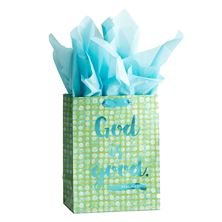 GOD IS GOOD - GIFT BAG (WITH TISSUE PAPER)