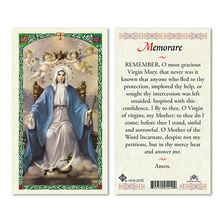 LAMINATED HOLY CARD - MEMORARE