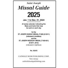 GUIDE FOR SUNDAY and WEEKDAY MISSAL - 2025