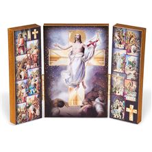 STATIONS OF THE CROSS TRIPTYCH