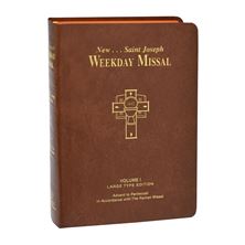 SAINT JOSEPH WEEKDAY MISSAL - VOLUME 1 (LARGE PRINT)
