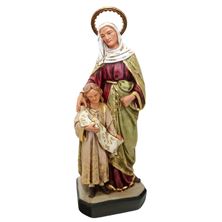 ST. ANNE AND OUR LADY STATUE - 12"