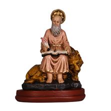 ST. MARK THE EVANGELIST WITH LION - 6"
