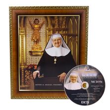 MOTHER ANGELICA FRAMED ART WITH FREE DVD