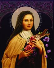 ST. THERESE NOTE CARD and ENVELOPE