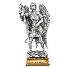 ST. GABRIEL THE ARCHANGEL FINE PEWTER STATUE