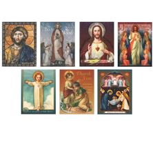 ASSORTED GREETING CARDS FOR VARIOUS OCCASIONS - JESUS and HOLY DAYS (14 PACK)