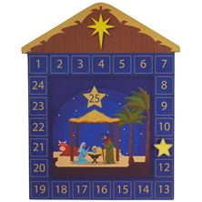 MAGNETIC ADVENT CALENDAR (7" x 9 1/2")