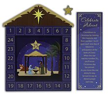 MAGNETIC ADVENT CALENDAR (7" x 9 1/2")