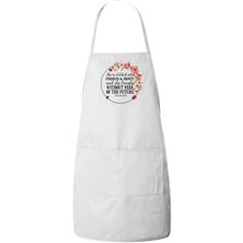 PROVERBS 31:25 - CLOTHED WITH STRENGTH (LADYBUG) - APRON