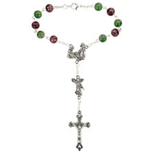 HOLY FAMILY (RED and GREEN) AUTO ROSARY