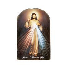 DIVINE MERCY - ARCHED PLAQUE