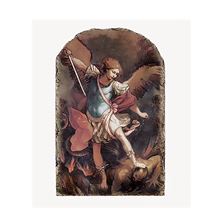ST. MICHAEL - ARCHED PLAQUE