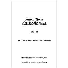 KNOW YOUR CATHOLIC FAITH TEACHING CARDS - SET 2