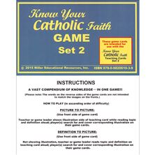 KNOW YOUR CATHOLIC FAITH GAME CARDS - SET 2