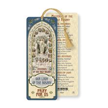 OUR LADY OF THE ROSARY BOOKMARK WITH TASSEL