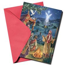 STAR OF BETHLEHEM - MINI ADVENT CALENDAR CHRISTMAS CARD