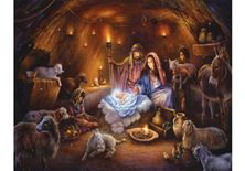 NO ROOM AT THE INN - ADVENT CALENDAR (14" x 11")