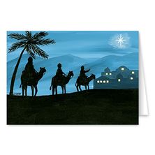 MAGI - (15) BOXED CHRISTMAS CARDS (6 1/4" x 4 1/2")