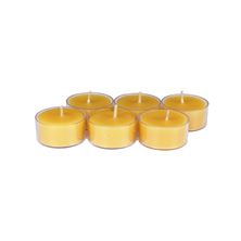 100% BEESWAX TEA LIGHTS - SET OF 6