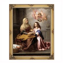 ST. ANNE AND MARY BAROQUE FRAME - 13" x 16"