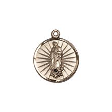 14KT GOLD OUR LADY OF GUADALUPE MEDAL