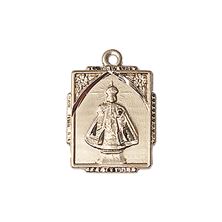 14KT GOLD INFANT OF PRAGUE MEDAL
