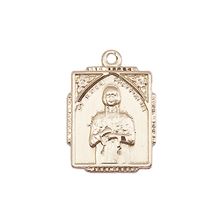 14KT GOLD ST KATERI TEKAKWITHA MEDAL