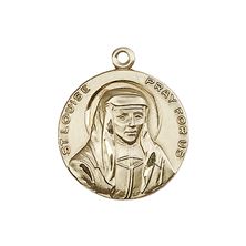 14KT GOLD ST LOUISE MEDAL