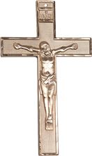 14KT GOLD CRUCIFIX MEDAL