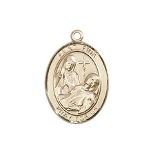14KT GOLD ST FINA MEDAL - 3/4" x 1/2"