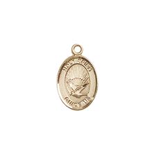 14KT GOLD HOLY SPIRIT MEDAL - 1/2" x 1/4"