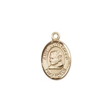 14KT GOLD ST JOHN BOSCO MEDAL - 1/2" x 1/4"