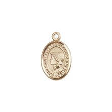 14KT GOLD ST ELIZABETH ANN SETON MEDAL - 1/2" x 1/4"
